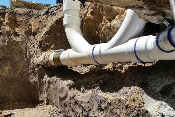 Repiping of Main Sewer Line Repiping of Main Sewer Line